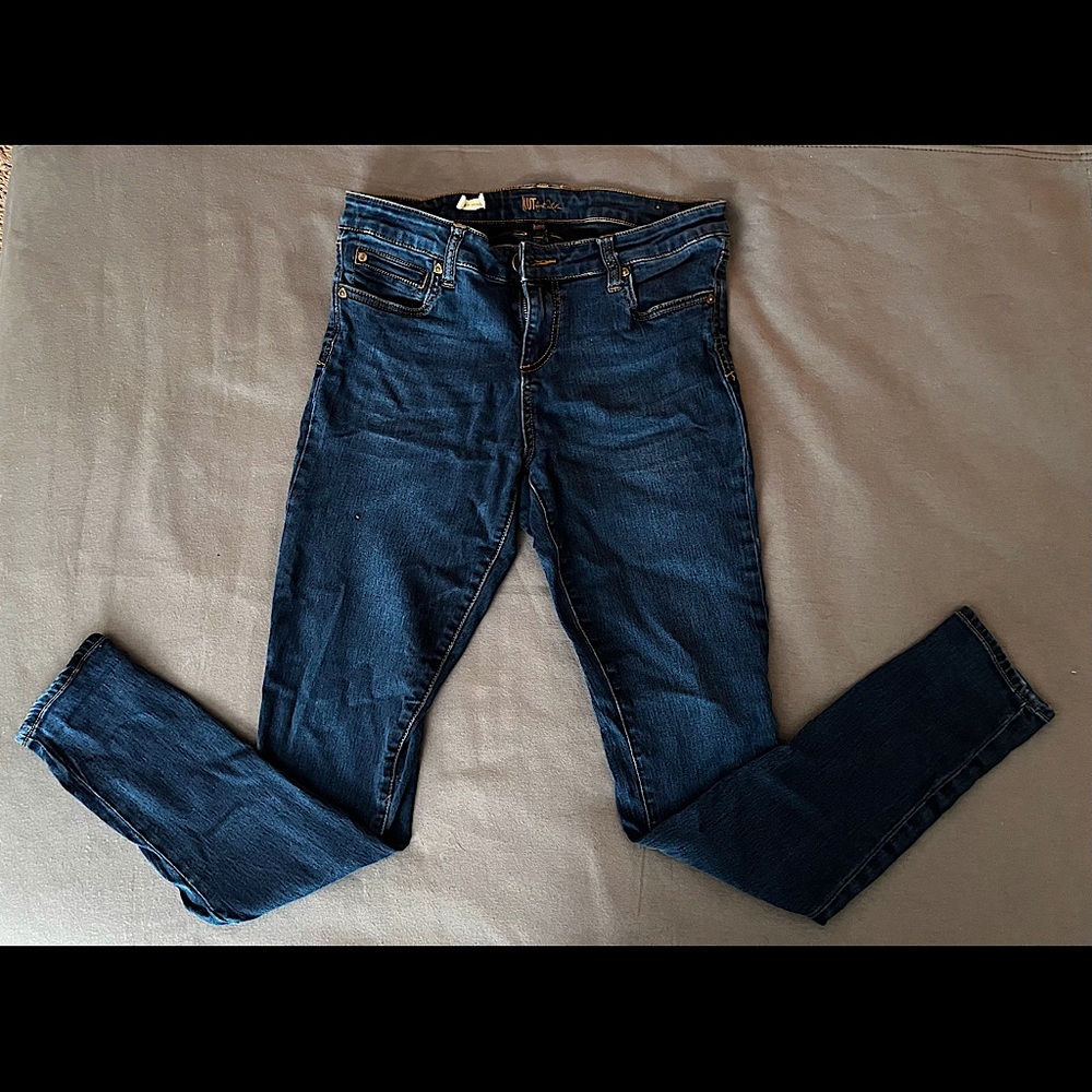 Kut from the Kloth Dayna toothpick skinny jeans Indigo Size 8